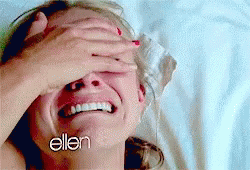 Kristen Bell Sobbing In Bed GIF