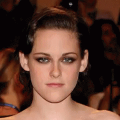 Kristen Stewart Different Faces GIF