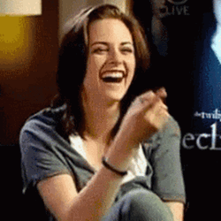 Kristen Stewart Laughing
