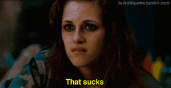 Kristen Stewart That Sucks GIF