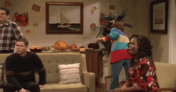 Kristen Wiig Colorful Sweater Weather Snl GIF