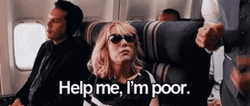 Kristen Wiig Help Me I'm Poor GIF