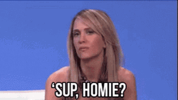 Kristen Wiig Wazzup Homie GIF