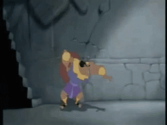 Kronk Sneaking Kronk's New Groove Movie  GIF