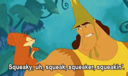 Kronk Squeaky Squeak GIF