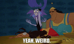 Kronk Yeah Weird GIF
