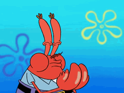 Krusty Crab Chewing Gum GIF