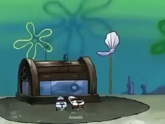 Krusty Crab Explosion Meme GIF