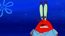 Krusty Krab Heart Eyes GIF