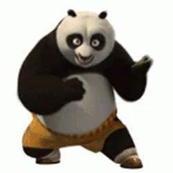 Kung Fu Panda I Know Kung Fu GIF