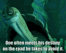 Kung Fu Panda Oogway Talking About Fate GIF
