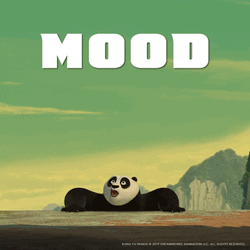 Kung Fu Panda Po Feeling Sad GIF