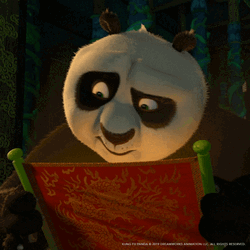 Kung Fu Panda Po Shocked Reaction GIF