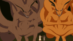 Kurama Talking Naruto Shipudden GIF