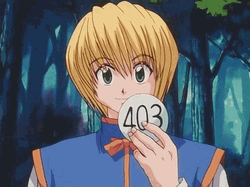 Kurapika Getting Hugged By Monkey GIF