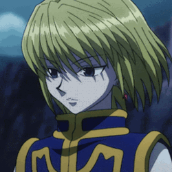Kurapika Windy Blonde Hair GIF