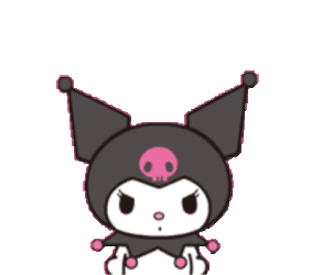 Kuromi Great Sticker GIF