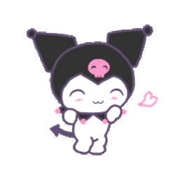 Kuromi Kuromi Cute Sticker GIF