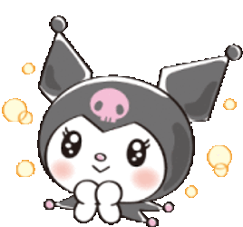 Kuromi Sanrio Sticker GIF