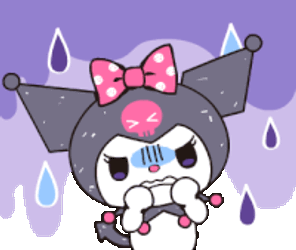 Kuromi Sanrio Sticker GIF