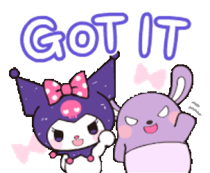 Kuromi Sanrio Sticker GIF