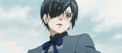 Kuroshitsuji Blushing Ciel Phantomhive Look Away GIF