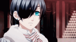 Kuroshitsuji Flirty Blue Eyes Ciel Phantomhive GIF