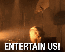 Kurt Cobain Entertain Us GIF