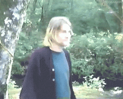 Kurt Cobain Goodbye Wave GIF