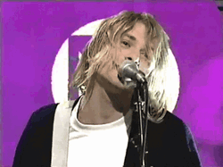 Kurt Cobain Head Tilt Sing GIF