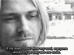 Kurt Cobain If My Eyes Could Show My Soul GIF