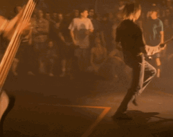 Kurt Cobain Rock Concert GIF