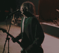 Kurt Cobain Stage Live GIF