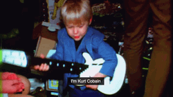 Kurt Cobain Turns Two GIF