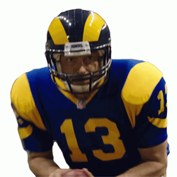 Kurt Warner La Rams Player GIF