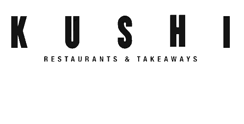 Kushi Restaurants And Takeaways Logo Sticker