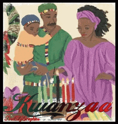 Kwanzaa Family Art