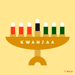 Kwanzaa Seven Lipsticks