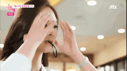 Kwon Yuri SNSD Pull Hair Fix GIF