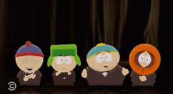 Kyle Broflovski And Friends Clapping GIF