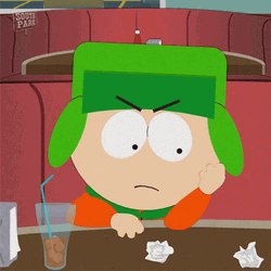 Kyle Broflovski Cover Nose GIF