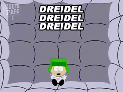 Kyle Broflovski Dreidel Song GIF