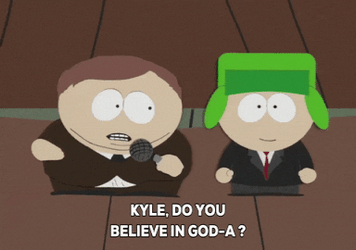 Kyle Broflovski Educated For Praise God GIF