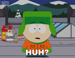 Kyle Broflovski Huh GIF