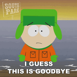 Kyle Broflovski I Guess This Is Goodbye GIF