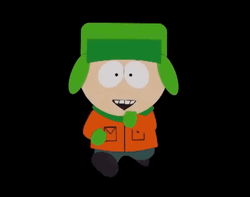 Kyle Broflovski Walking Alone GIF