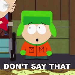 Kyle Broflovski You Dont Say That GIF