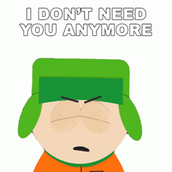 Kyle I Don't Want To Be Around Anymore GIF