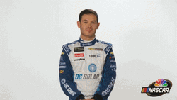 Kyle Larson Disagree GIF