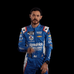 Kyle Larson Quiet Pose GIF